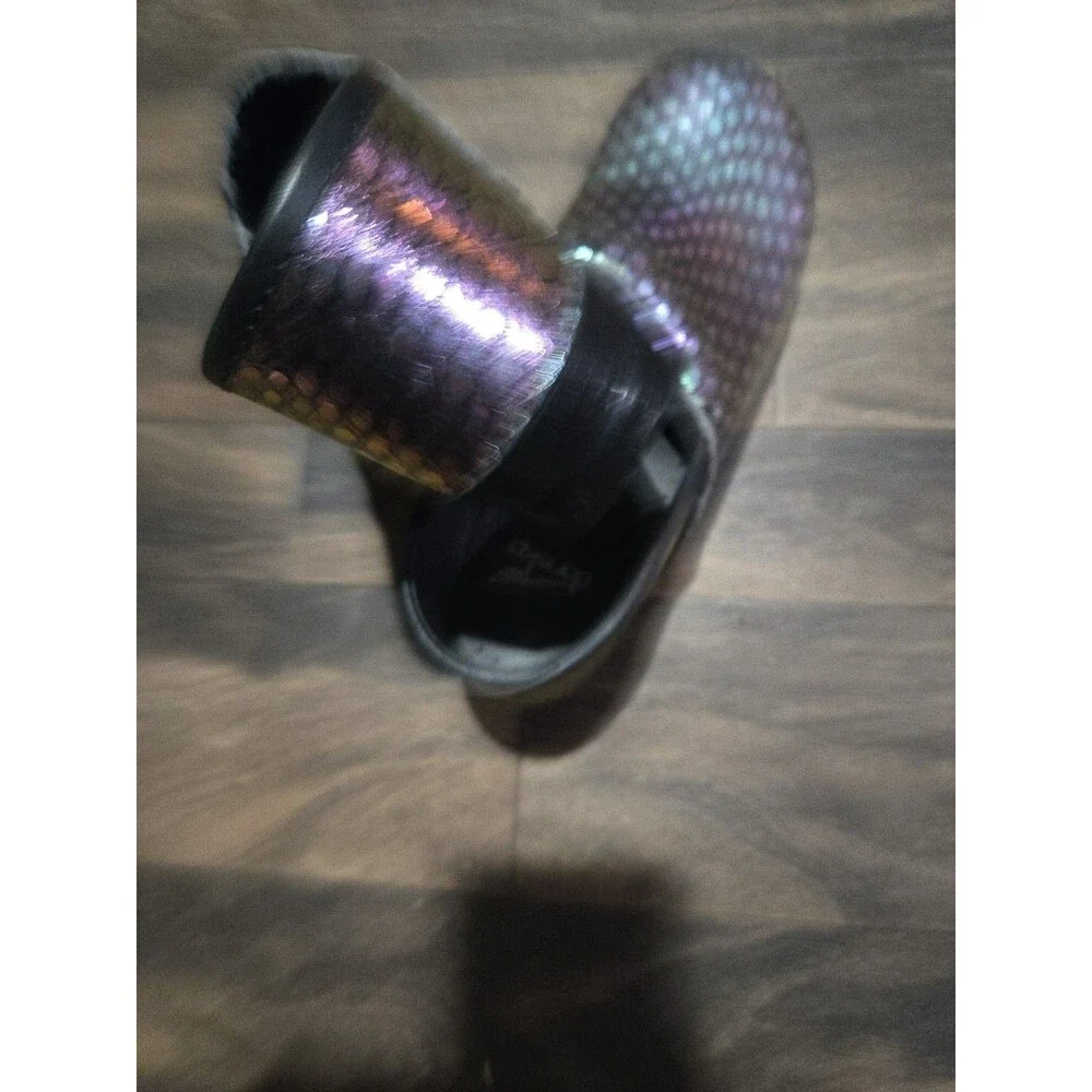 Dansko Professional Dot Comfort Clogs Size 41 Iridescent